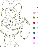 multiplication coloring