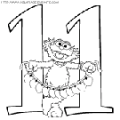 numbers sesame street coloring