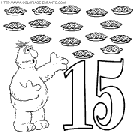 numbers sesame street coloring