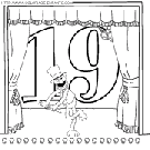 numbers sesame street coloring