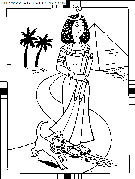 egypt coloring book pages