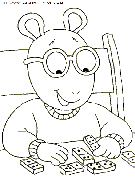 arthur coloring