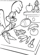 baby looney tunes coloring