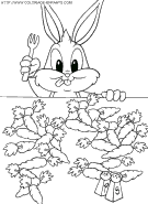 baby looney tunes coloring