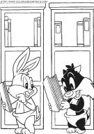 baby looney tunes coloring