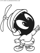 baby looney tunes coloring