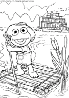 muppet babies coloring