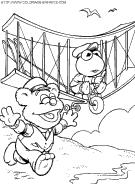 muppet babies coloring