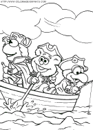 muppet babies coloring