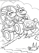 muppet babies coloring