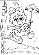 muppet babies coloring