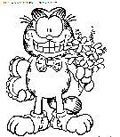 garfield coloring