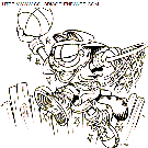 garfield coloring