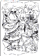 garfield coloring