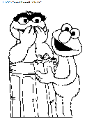 sesame street coloring