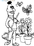 sesame street coloring