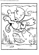  The Smurfs coloring book pages