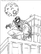 spiderman coloring