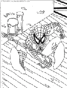 spiderman coloring