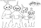 teletubbies coloring