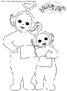 teletubbies coloring