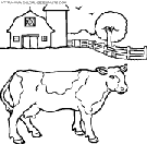 cows coloring