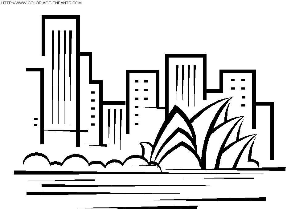 Australia coloring