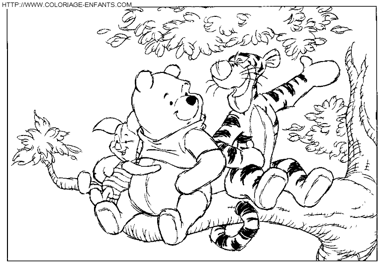 Winnie The Pooh coloring